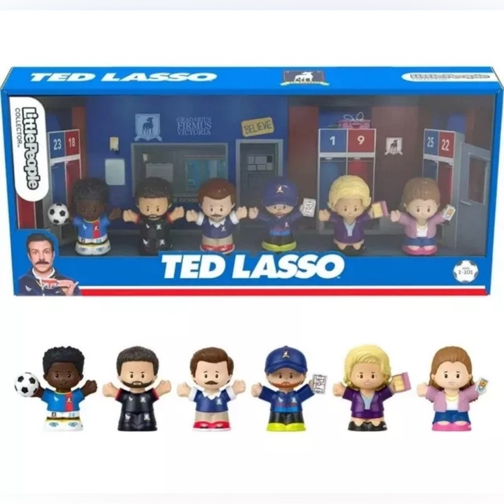 Little People Collector Ted Lasso Special Edition Set for Adults & Fans